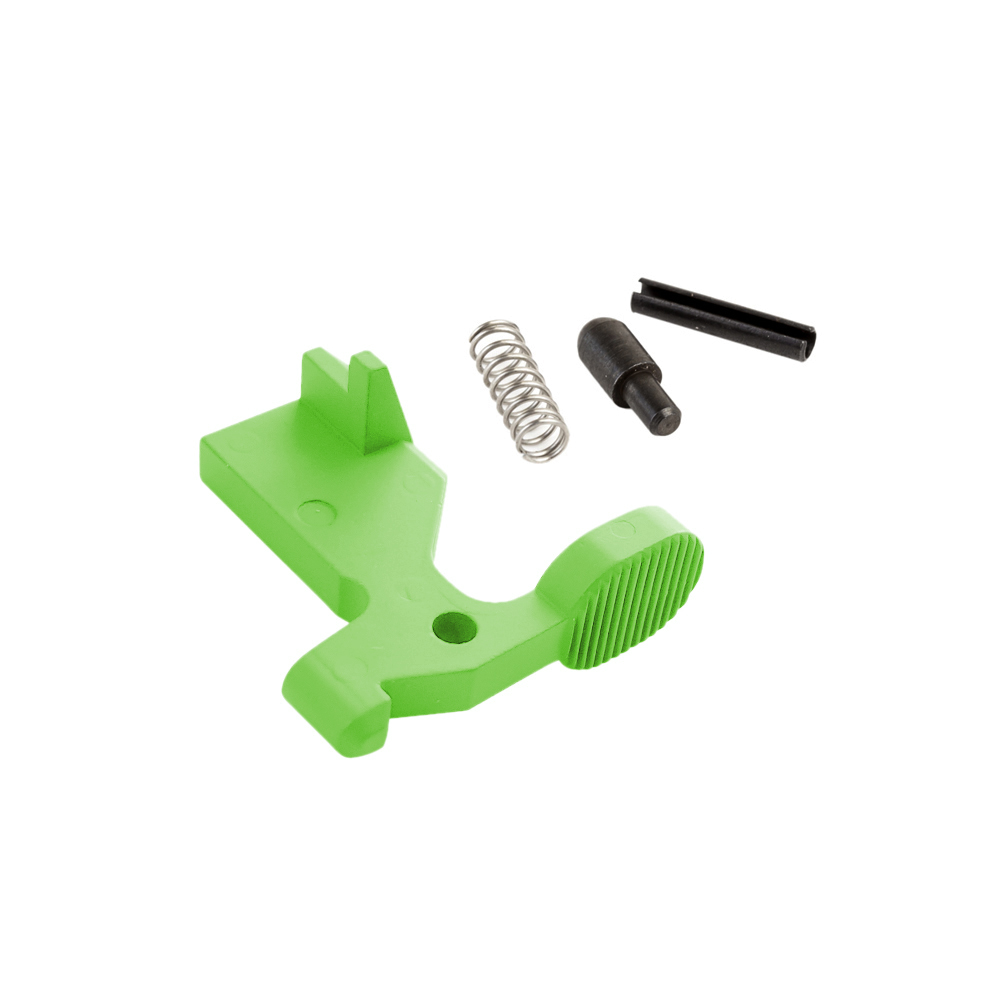 AR-15 Bolt Catch Assembly Kit with Plunger, Spring & Roll Pin - Cerakote Zombie Green